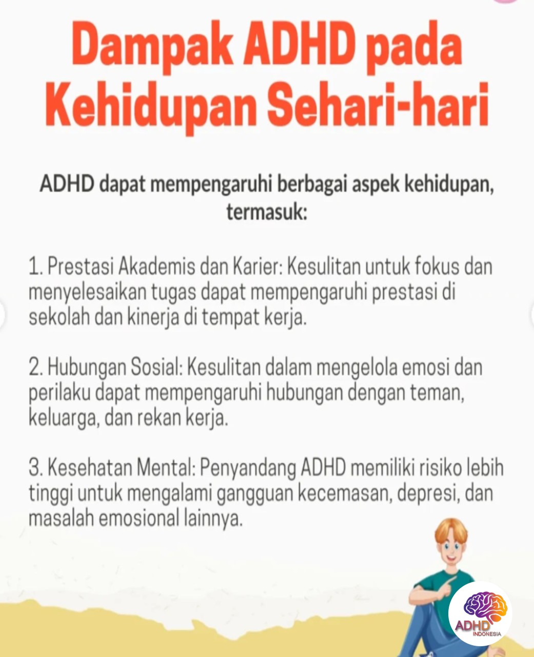 ADHD dan Hubungan Sosial Anak di Lingkungan Sekolah di Kabupaten Pulang Pisau
