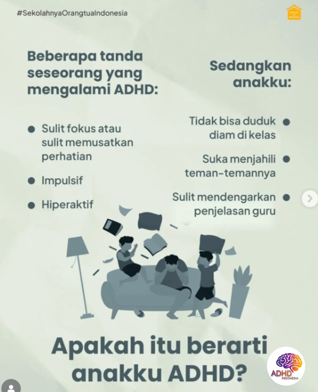 Ciri dan Gejala ADHD pada Anak Usia Dini di Kabupaten Pulang Pisau