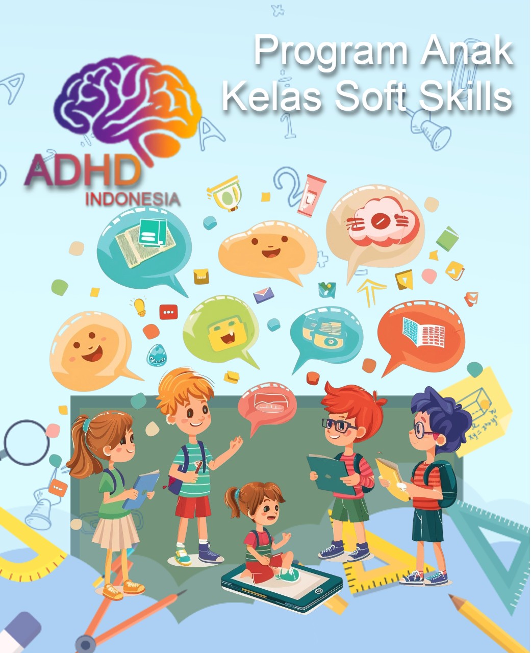Program ADHD Indonesia Kabupaten Pulang Pisau Kelas Soft Skills Anak ADHD