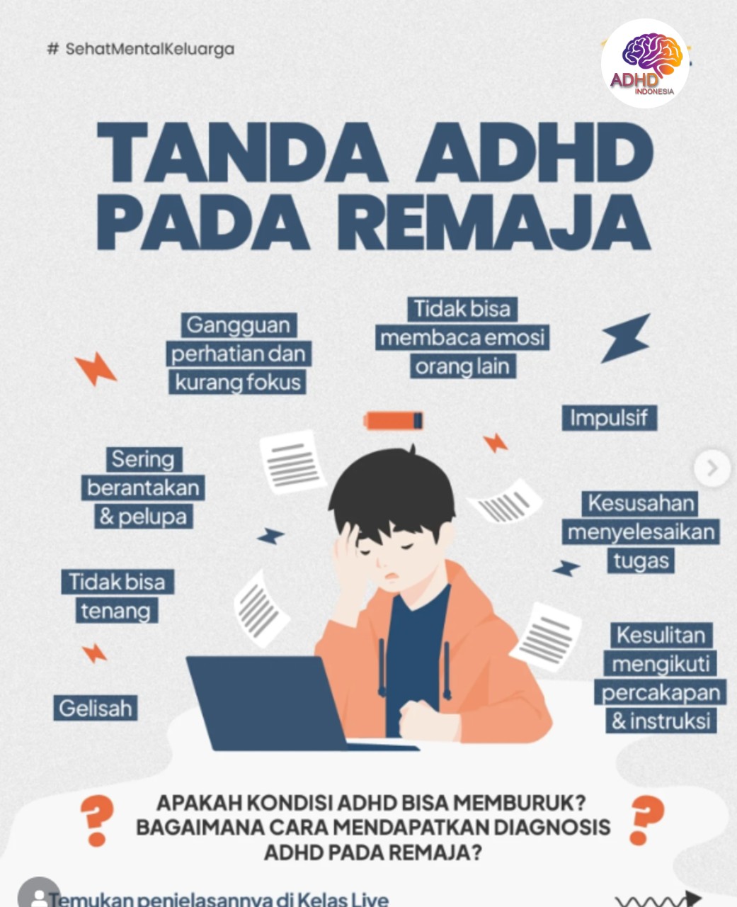 Screening ADHD Non-Diagnostik: Edukasi Awal bagi Orang Tua di Kabupaten Pulang Pisau