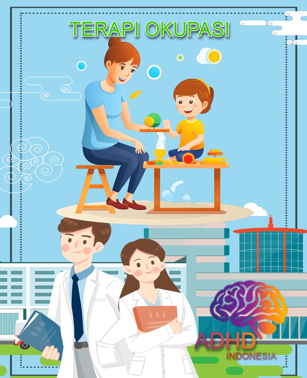 Rujukan untuk Terapi Okupasi untuk Anak ADHD Indonesia Kabupaten Pulang Pisau